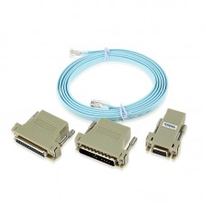 Cisco Green RJ45 to RJ45 Rollover Console Cable