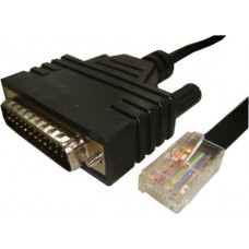 Cisco AUX Port (RJ45) to Modem (DB25) 6ft Cable