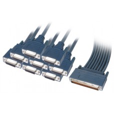 Cisco 8 Lead Octal Cable and 8 Female X21 DCE Connectors