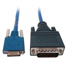 Cisco Smart Serial Male DCE to LFH60 Male DTE 1ft Crossover Cable